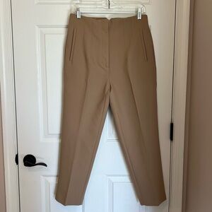 Zara High Waist Taupe Brown Pants - Size Large